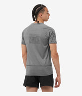 CROSS RUN GRAPHIC Short Sleeve T-Shirt - SalomonGCC